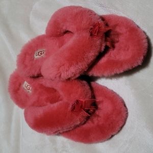 UGG Women Fuzzy Comfort House Warm Slippers Australian Flip-Flop Slippers